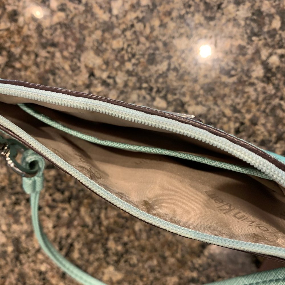 Calvin Klein leather wristlet - Picture 3 of 3